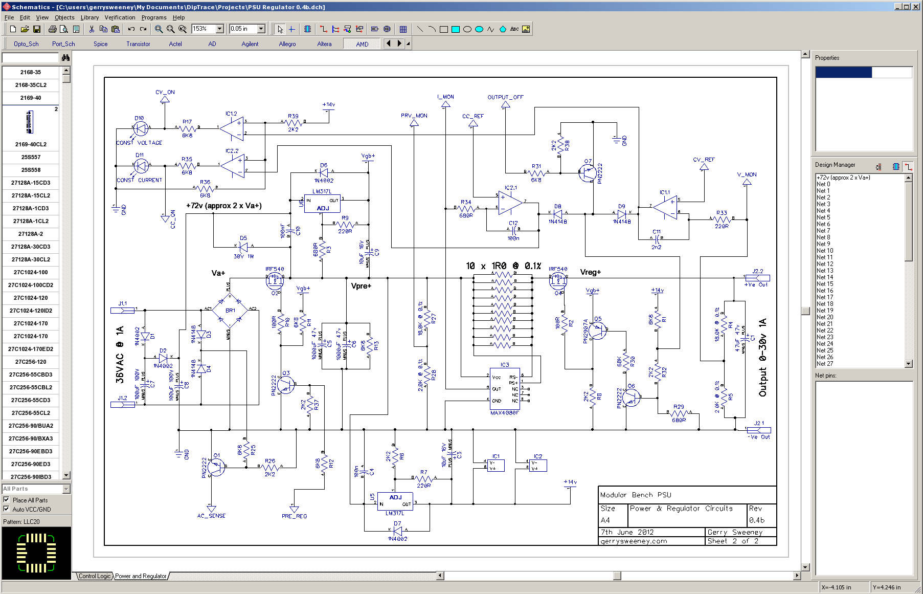 design pcb using diptrace